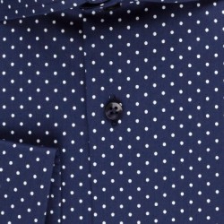 Overhemd Blauw - Polkadot
                                                                    